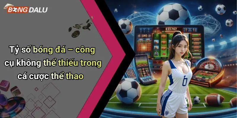 Tỷ số bóng đá – công cụ không thể thiếu trong cá cược thể thao