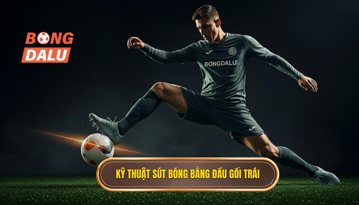 Kỹ thuật sút bóng bằng đầu gối trái