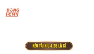 Kèo tài xỉu 4.25 là gì