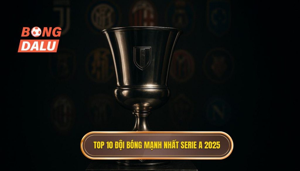 Top 10 đội bóng mạnh nhất Serie A 2025