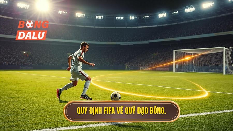 1. Quy định FIFA về quỹ đạo bóng.