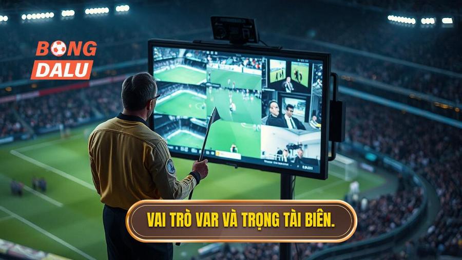 3. Vai trò VAR và trọng tài biên.