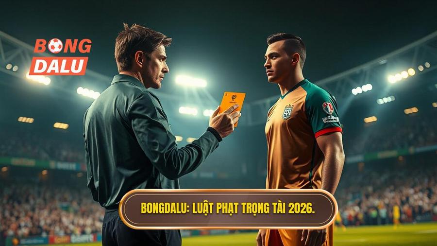 BONGDALU_ Luật phạt trọng tài 2026.