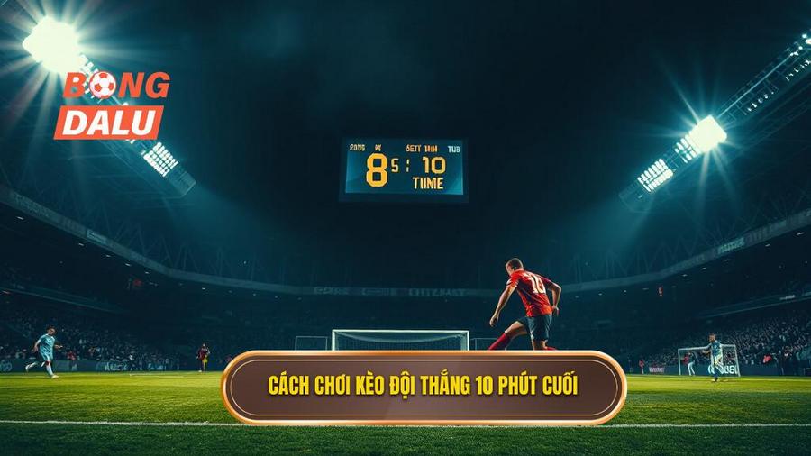 Cách chơi kèo đội thắng 10 phút cuối