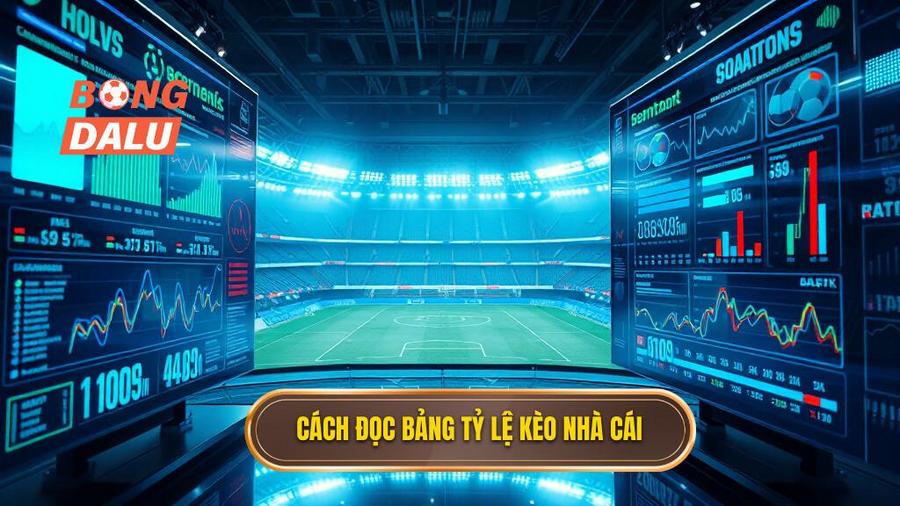 1. Cách đọc bảng tỷ lệ kèo nhà cái