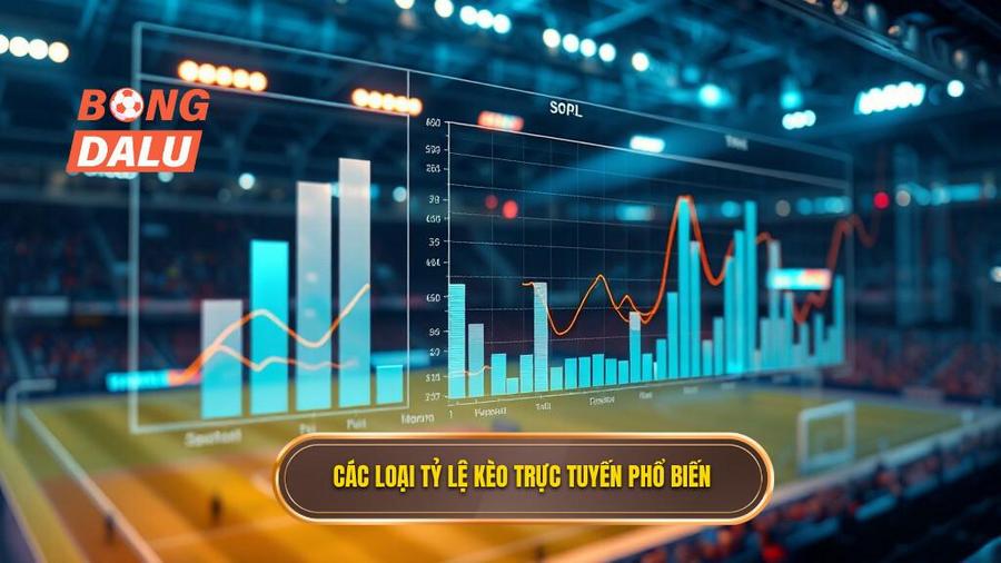 2. Các loại tỷ lệ kèo trực tuyến phổ biến