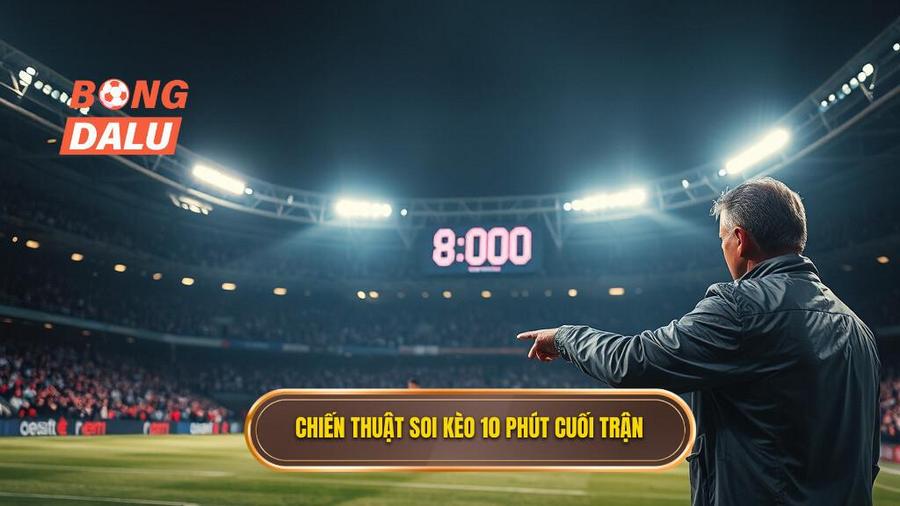 Chiến thuật soi kèo 10 phút cuối trận