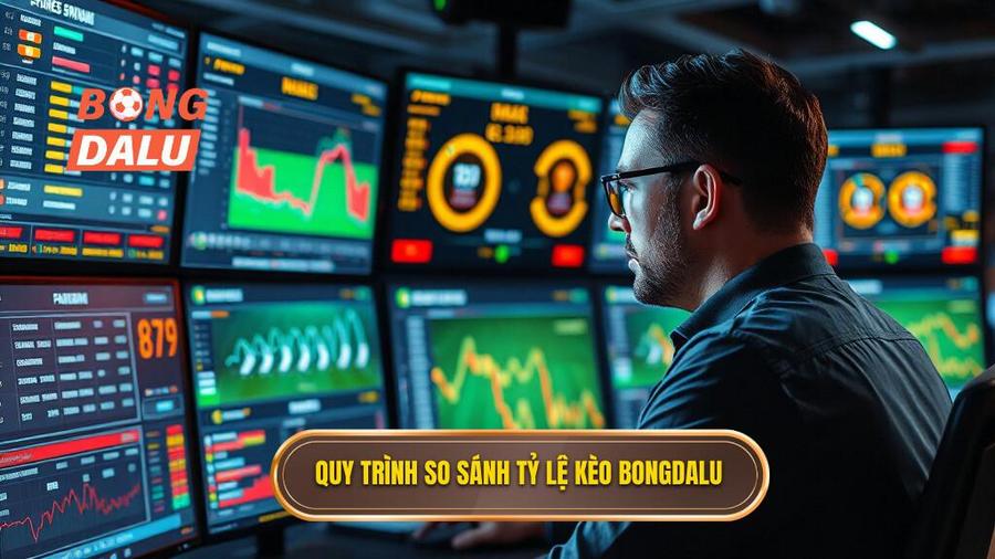 3. Quy trình so sánh tỷ lệ kèo Bongdalu