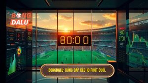 BONGDALU_ Đẳng cấp kèo 10 phút cuối
