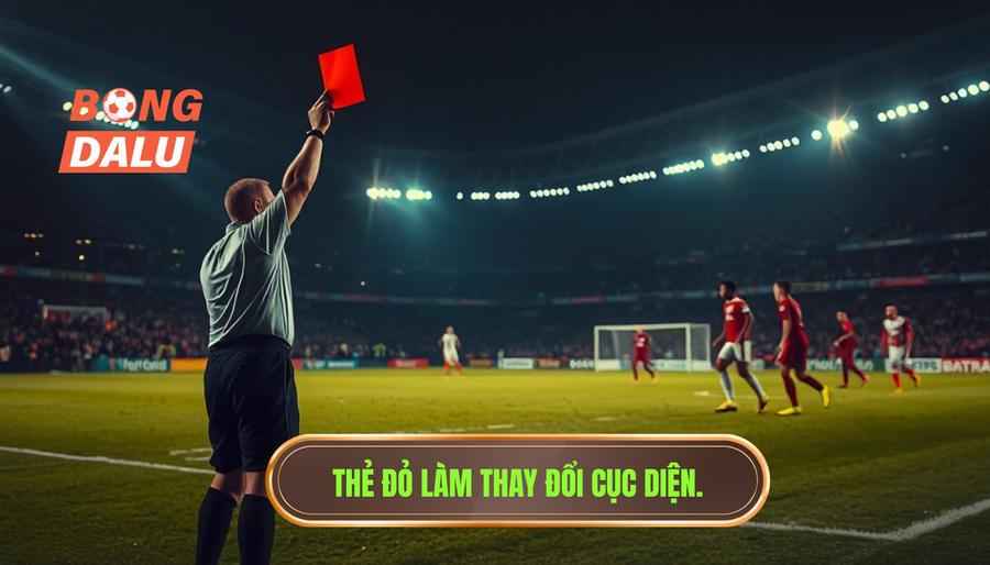 Thẻ đỏ làm thay đổi cục diện