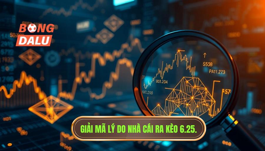 Phân tích đa chiều: Tại sao nhà cái đưa ra kèo 6.25?
